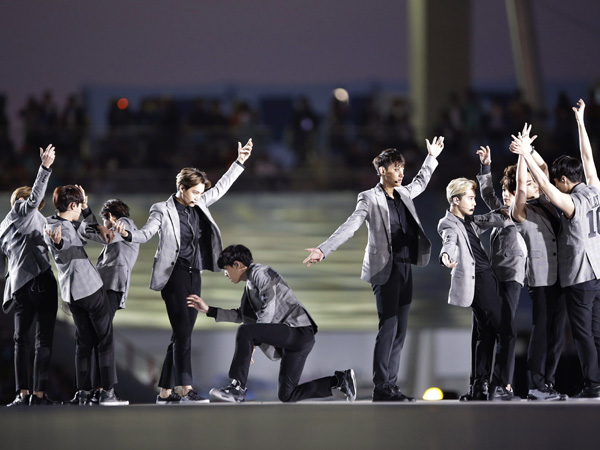 EXO, JYJ, dan Psy Tampil Spektakuler di Pembukaan 'Incheon Asian Games 2014'!